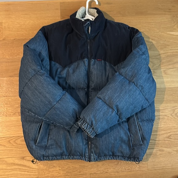 Levi’s Men’s Denim Super Puffer Jacket - Picture 4 of 10